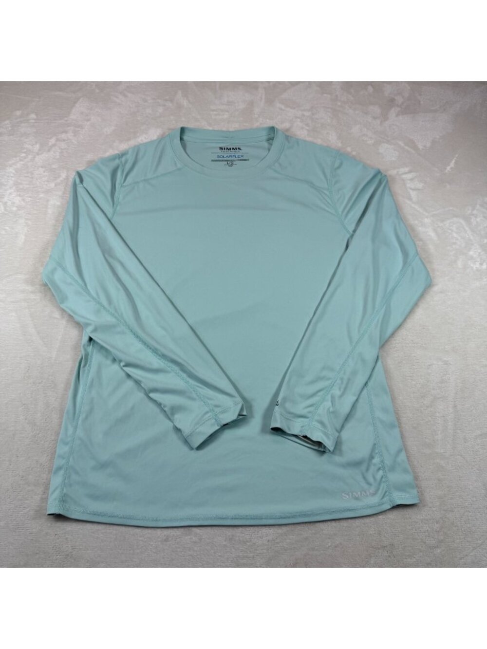 Simms Solarflex UPF 50 Long Sleeve Performance Shirt Fishing Womens Large